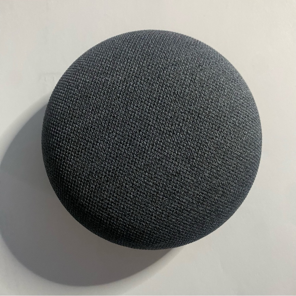 Google Nest Mini Smart Speaker - Charcoal